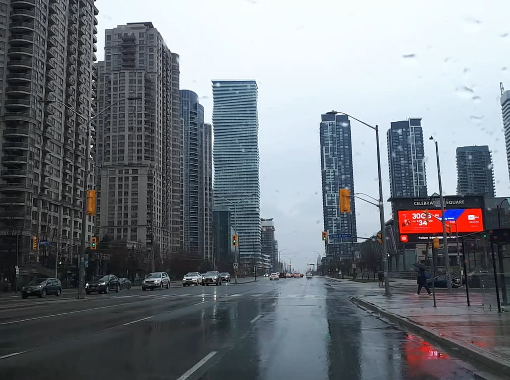 Burnhamthorpe Road Mississauga City Centre